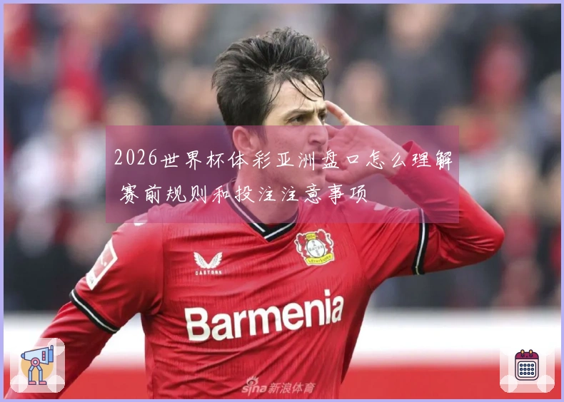 2026世界杯体彩亚洲盘口怎么理解 赛前规则和投注注意事项